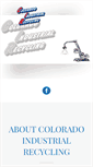 Mobile Screenshot of coloradoindustrialrecycling.com